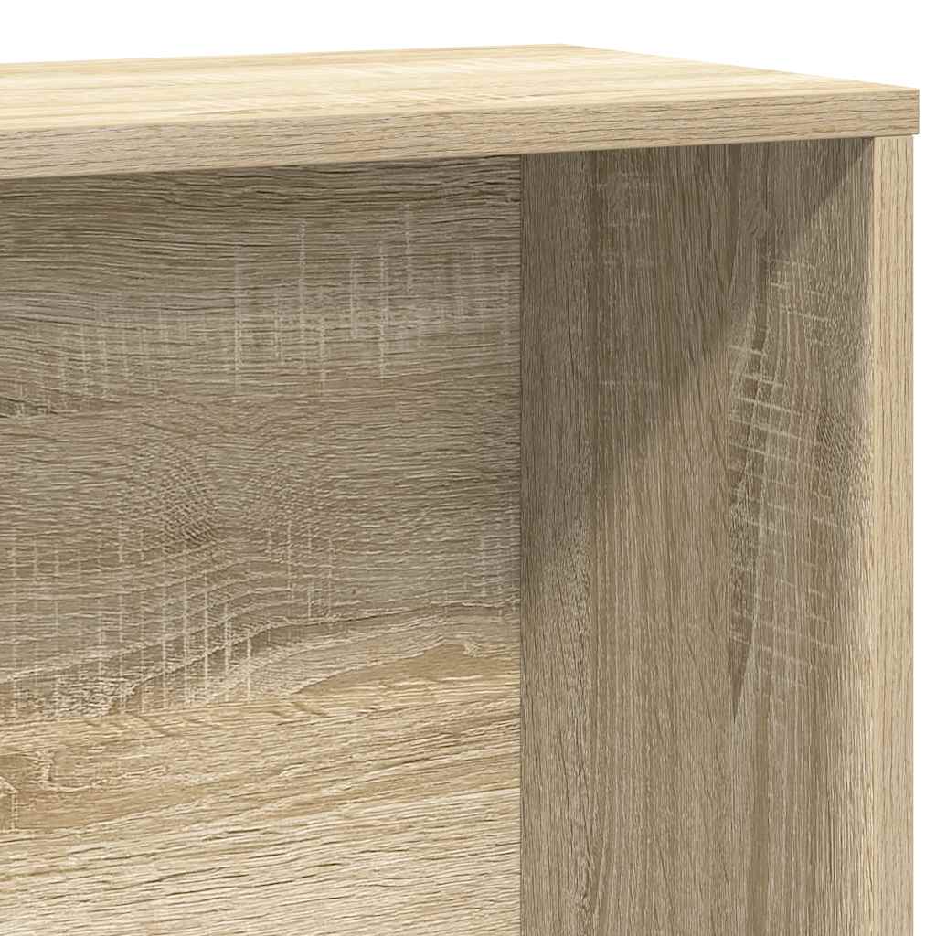 Βιβλιοθήκη Sonoma Δρυς 60x24x120 εκ. από Επεξεργασμένο Ξύλο - Pakobazaar