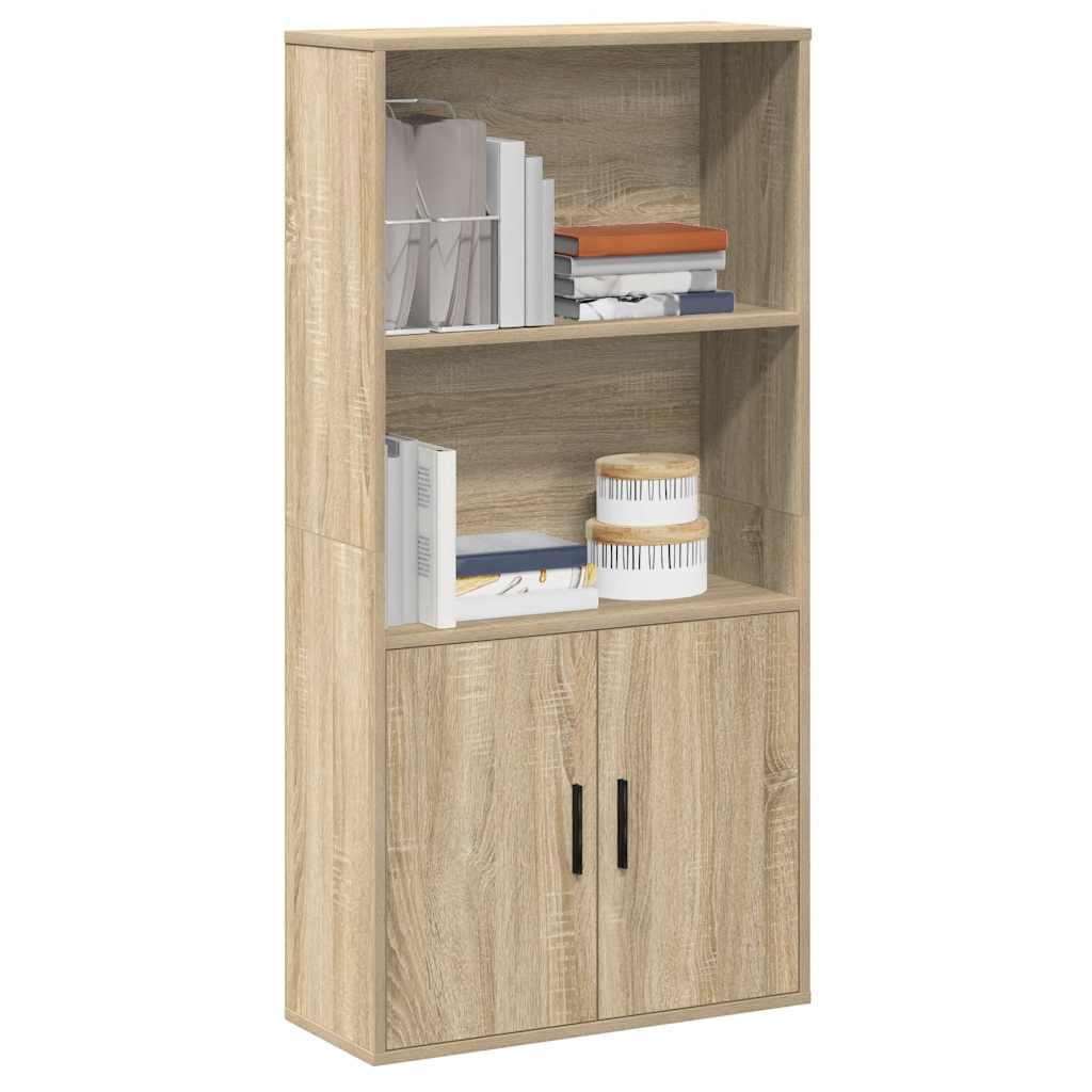 Βιβλιοθήκη Sonoma Δρυς 60x24x120 εκ. από Επεξεργασμένο Ξύλο - Pakobazaar