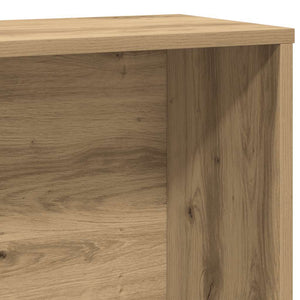 Βιβλιοθήκη Αρτισιανή Δρυς 60x24x120 εκ. Επεξ. Ξύλο - Pakobazaar