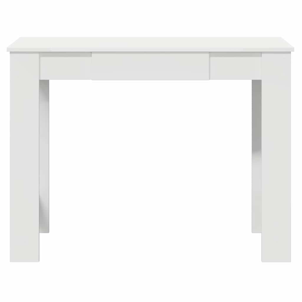 Γραφείο  Λευκό 100x45x75 cm Κατασκευασμένο ξύλο