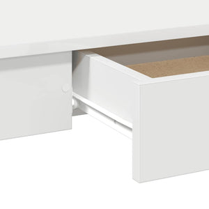 Γραφείο  Λευκό 100x45x75 cm Κατασκευασμένο ξύλο