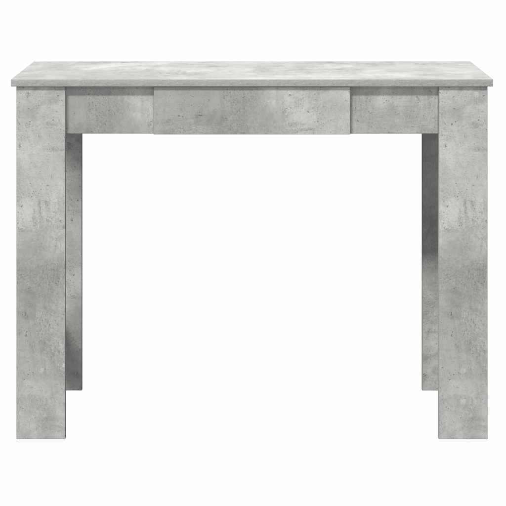 Γραφείο Γκρι του Σκυροδέματος 100x45x75 εκ. από Μοριοσανίδα