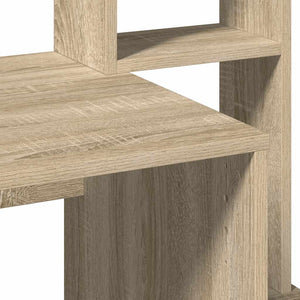 Γραφείο με Ράφια Sonoma Δρυς 100x45x140 εκ. Επεξεργασμένο Ξύλο - Pakobazaar
