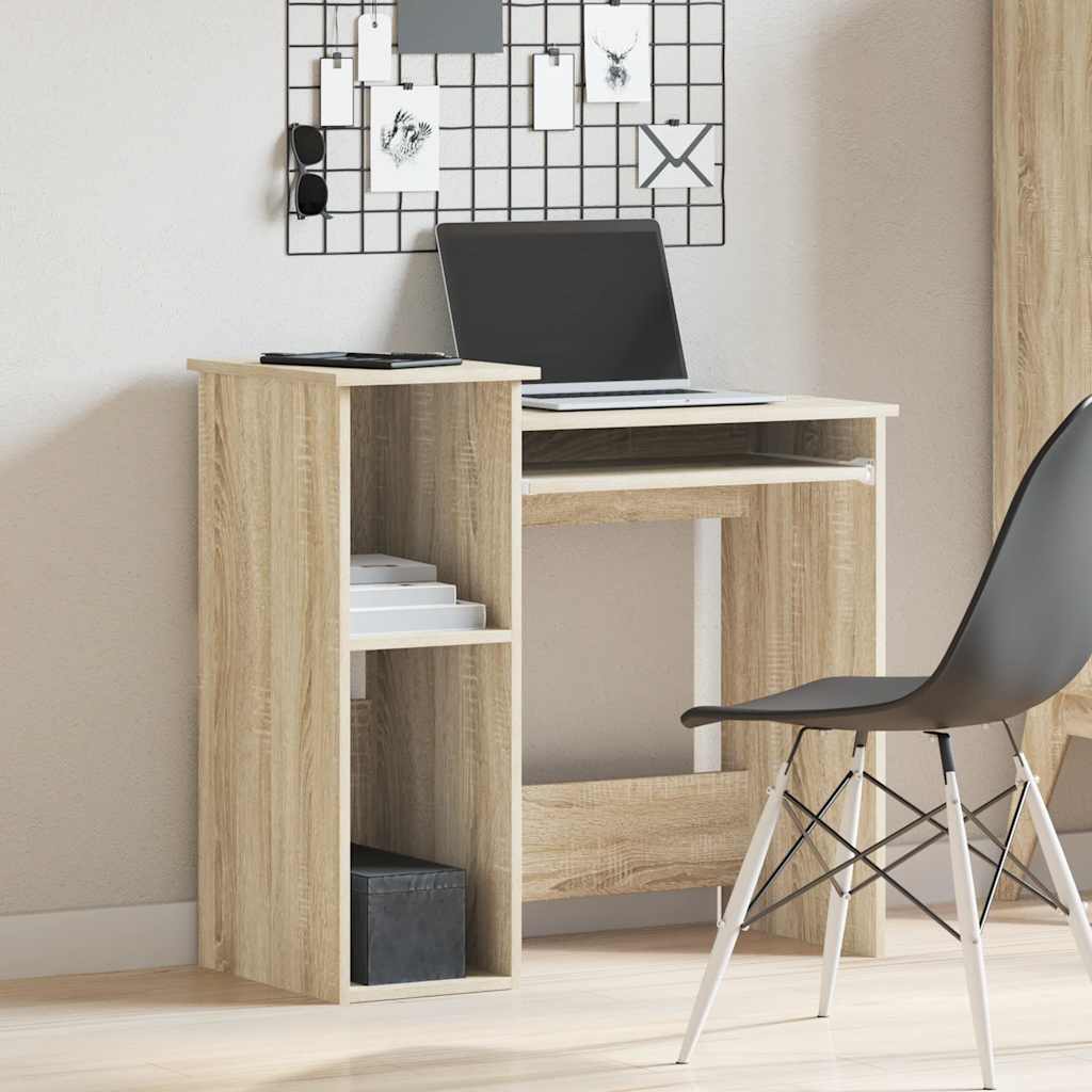 Γραφείο με Ράφια Sonoma Δρυς 110x45x157 εκ. από Μοριοσανίδα - Pakobazaar
