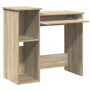 Γραφείο με Ράφια Sonoma Δρυς 110x45x157 εκ. από Μοριοσανίδα - Pakobazaar
