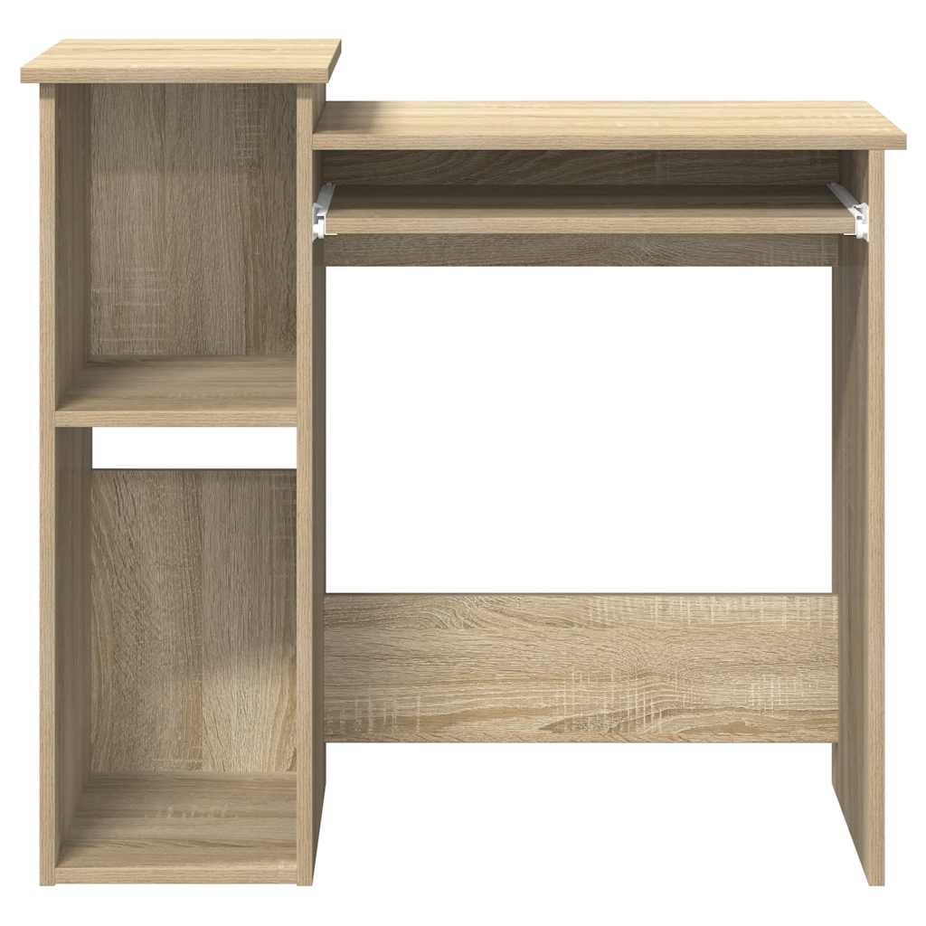 Γραφείο με Ράφια Sonoma Δρυς 110x45x157 εκ. από Μοριοσανίδα - Pakobazaar