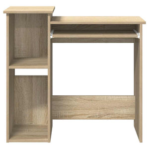 Γραφείο με Ράφια Sonoma Δρυς 110x45x157 εκ. από Μοριοσανίδα - Pakobazaar