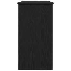 Γραφείο Μαύρο 80 x 40 x 75 εκ. από Μοριοσανίδα