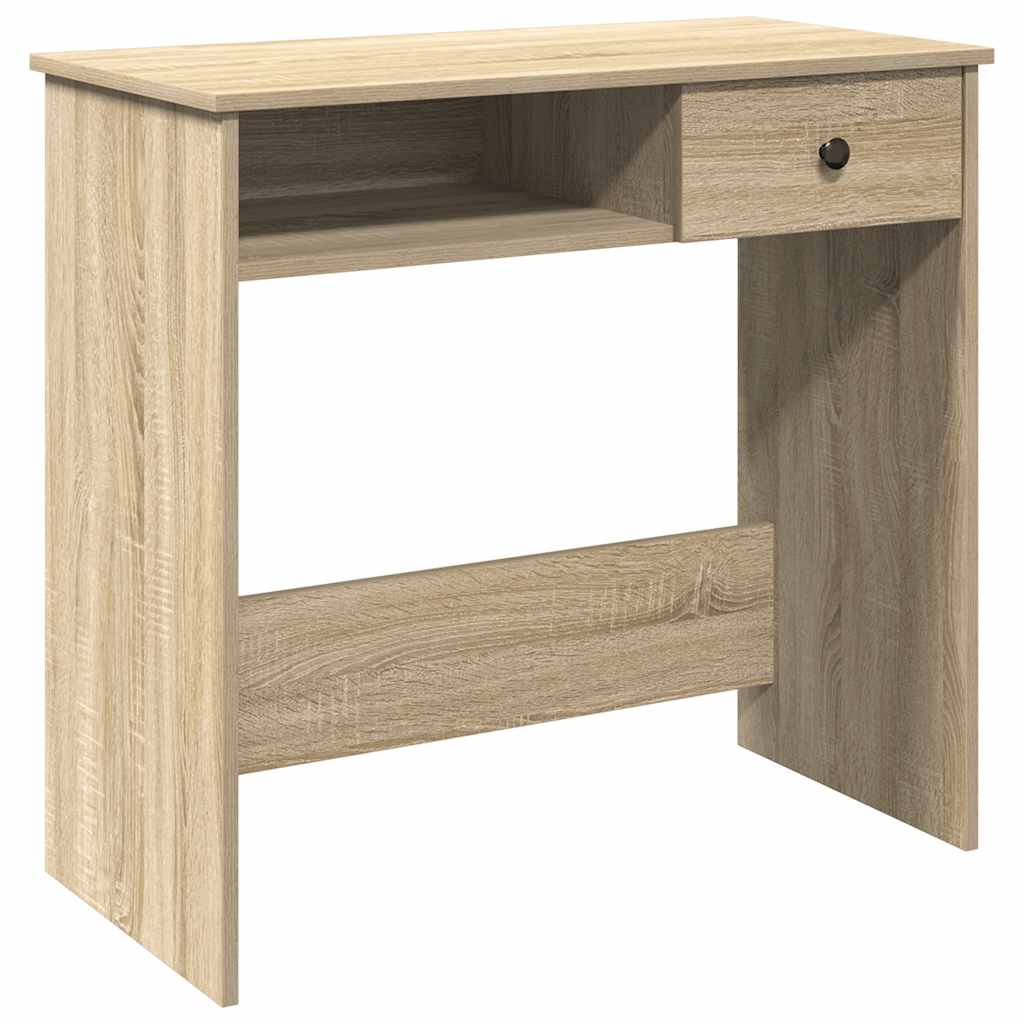 Γραφείο Χρώμα Sonoma Δρυς 80 x 40 x 75 εκ. από Μοριοσανίδα
