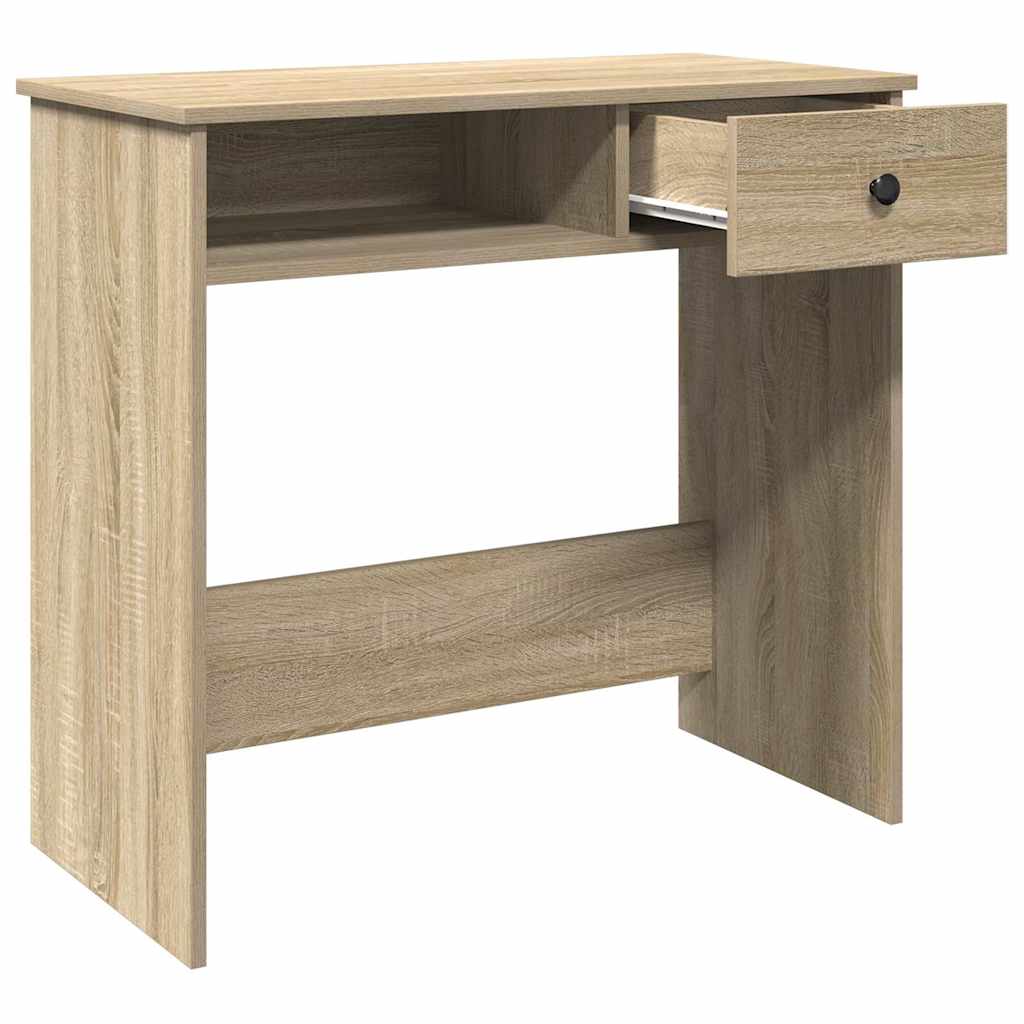 Γραφείο Χρώμα Sonoma Δρυς 80 x 40 x 75 εκ. από Μοριοσανίδα