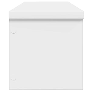 Ράφι κουζίνας στοιβαζόμενο λευκό 50x15x16cm Κατασκευασμένο ξύλο