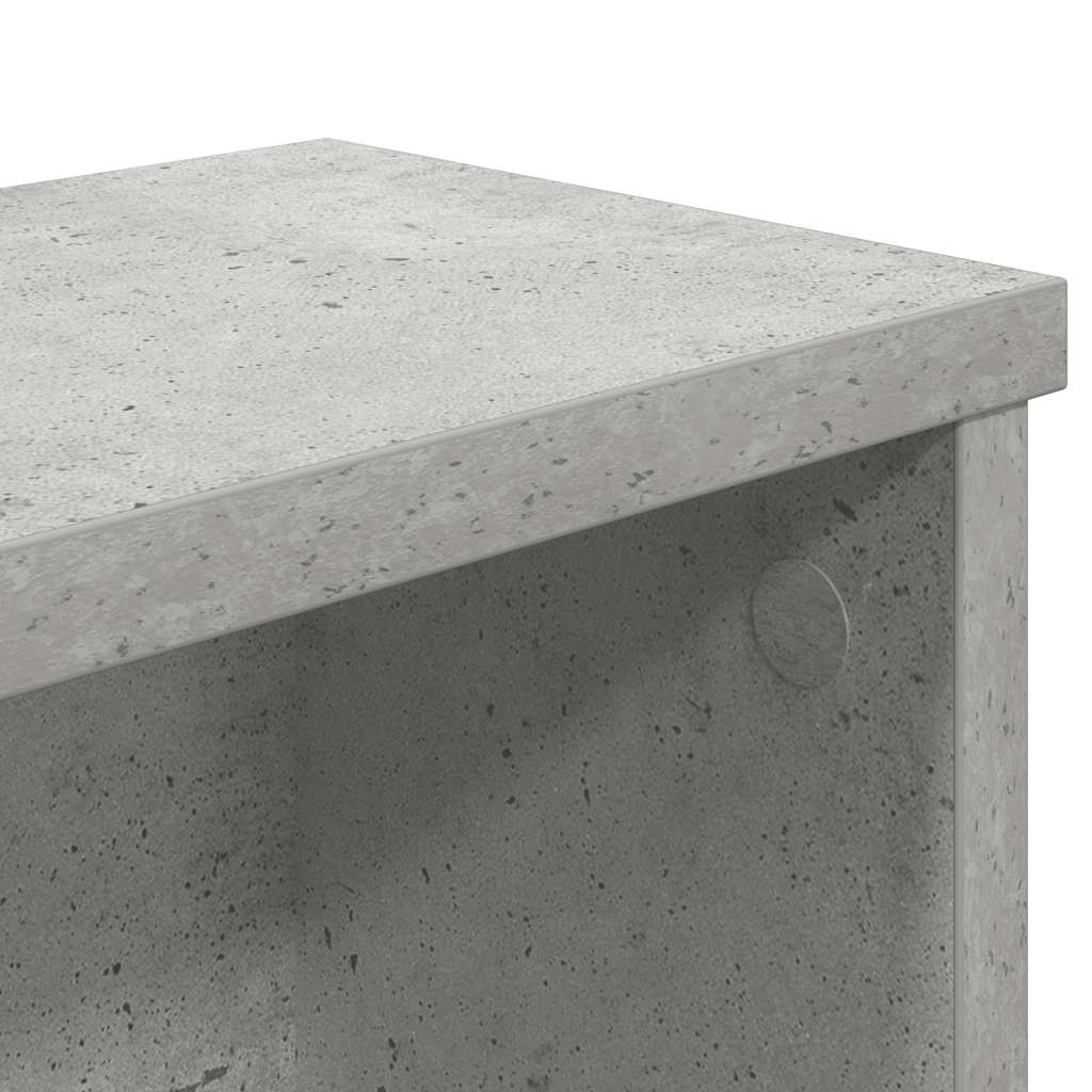 Ράφι κουζίνας στοιβαζόμενο Γκρι μπετόν50x15x16 εκ.