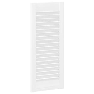 Πόρτα ντουλαπιού Louvred Design Λευκό 61,5x29,5 cm