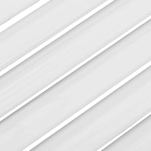 Πόρτα ντουλαπιού Louvred Design Λευκό 61,5x29,5 cm