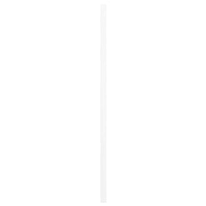 Πόρτες ντουλαπιών Louvred Design 4 τεμάχια Λευκό 61,5x29,5 cm