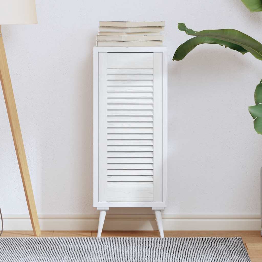 Πόρτα ντουλαπιού Louvred Design Λευκό 69x29,5 cm