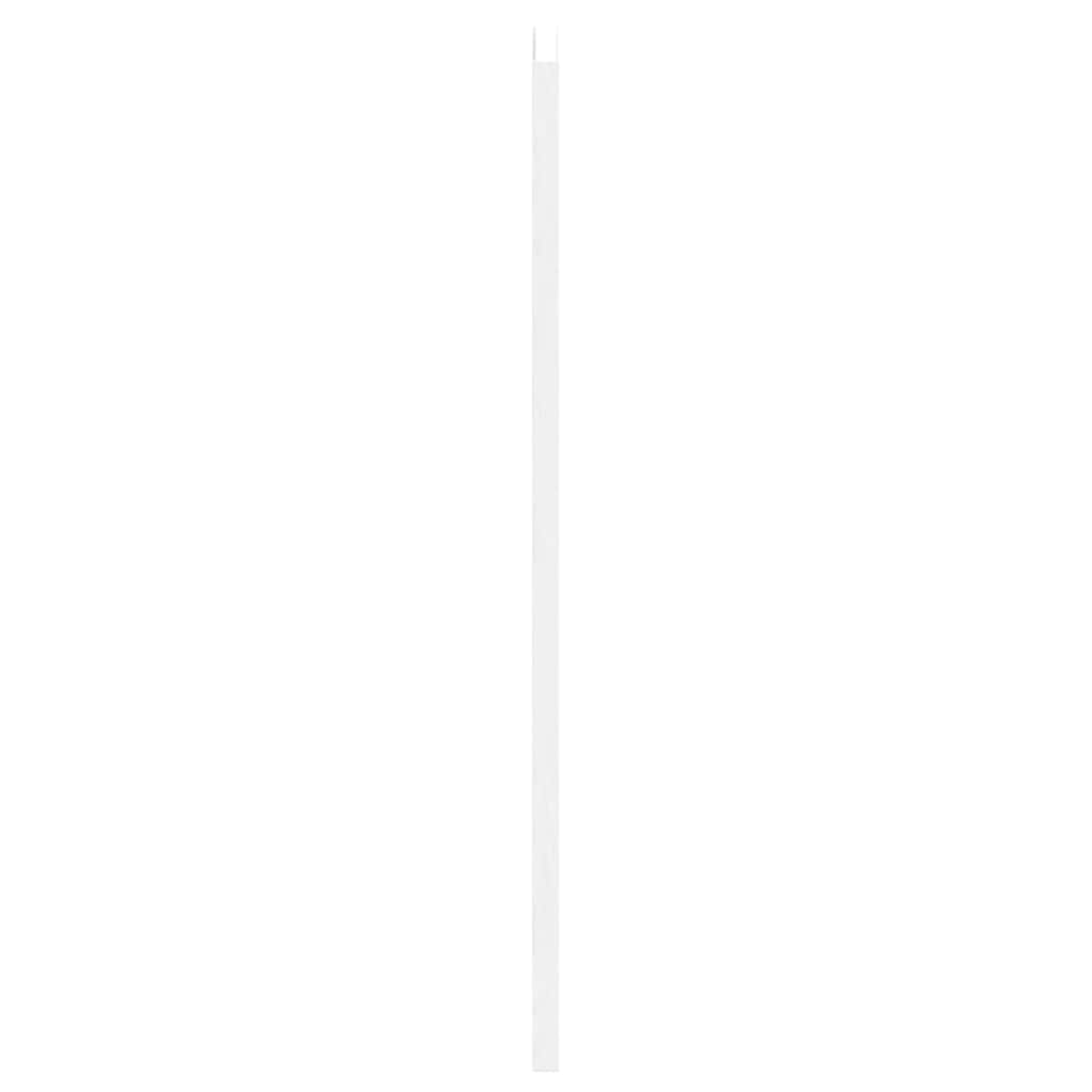 Ανοιγόμενες πόρτες Louvred Design 2 ζευγών Λευκό 80x80 cm - Pakobazaar
