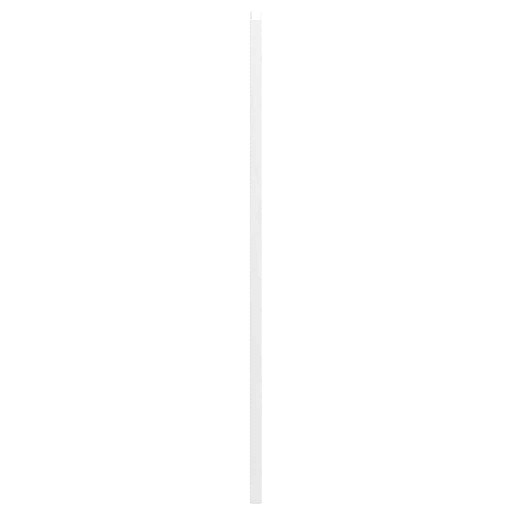 Ανοιγόμενες πόρτες Louvred Design 2 ζευγών Λευκό 90x100 cm