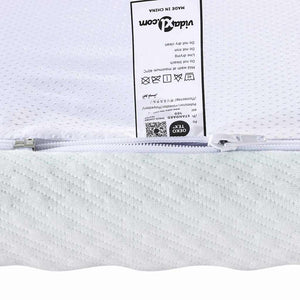 Στρώμα επικάλυψης Λευκό και Πράσινο 100 x 200 cm