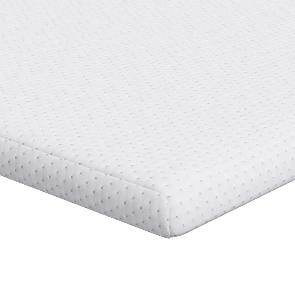 Στρώμα επικάλυψης Λευκό 70 x 200 cm Υφασμα Jacquard - Pakobazaar
