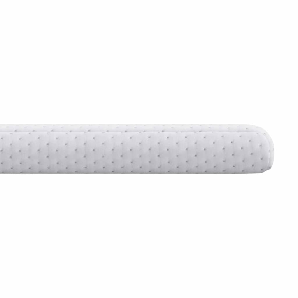 Στρώμα επικάλυψης Λευκό 70 x 200 cm Υφασμα Jacquard - Pakobazaar