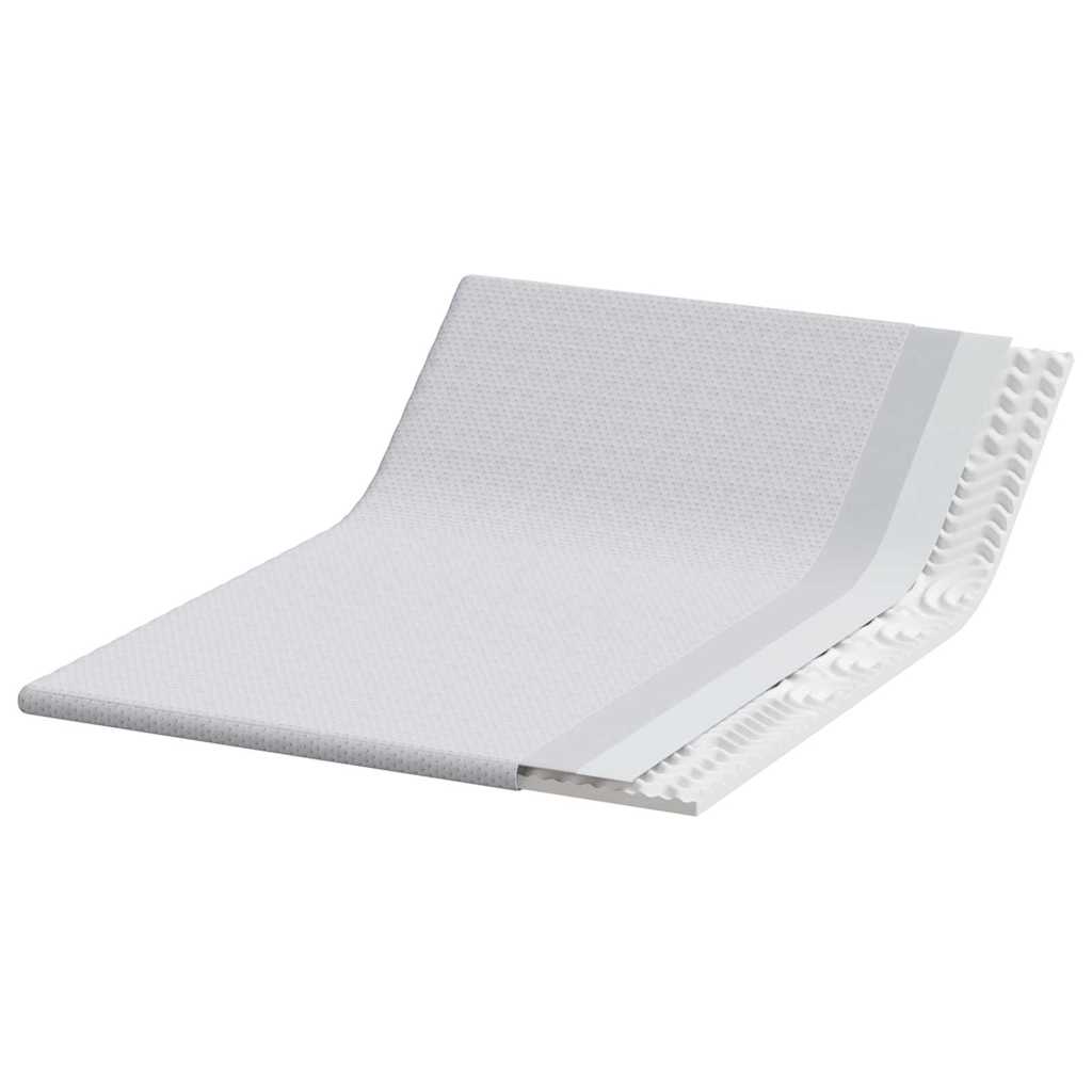 Στρώμα επικάλυψης Λευκό 160 x 200 cm Υφασμα Jacquard - Pakobazaar