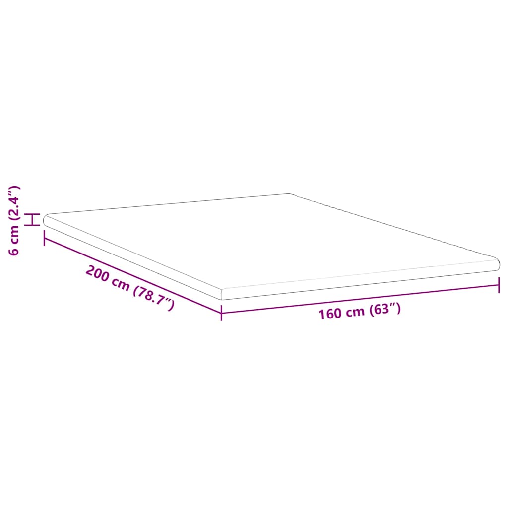Στρώμα επικάλυψης Λευκό 160 x 200 cm Υφασμα Jacquard - Pakobazaar