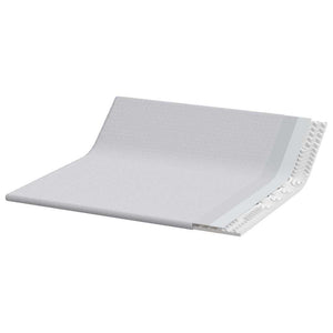 Στρώμα επικάλυψης Λευκό 200 x 200 cm Υφασμα Jacquard
