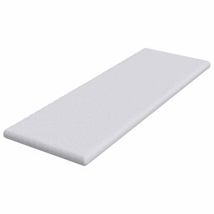 Στρώμα επικάλυψης Λευκό 80 x 200 cm Υφασμα Jacquard