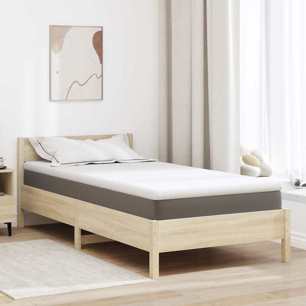 Στρώμα επικάλυψης Λευκό 90 x 190 cm Υφασμα Jacquard - Pakobazaar