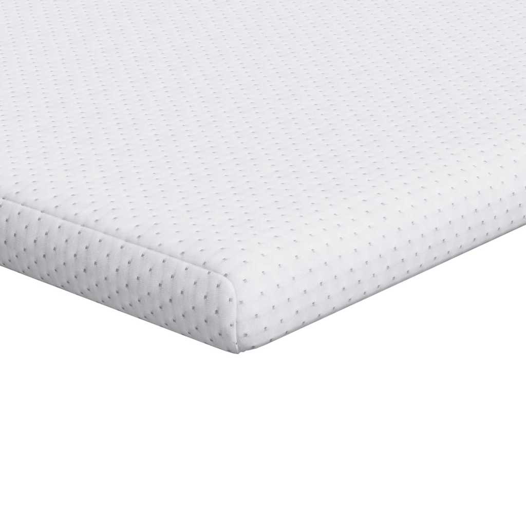 Στρώμα επικάλυψης Λευκό 90 x 190 cm Υφασμα Jacquard - Pakobazaar