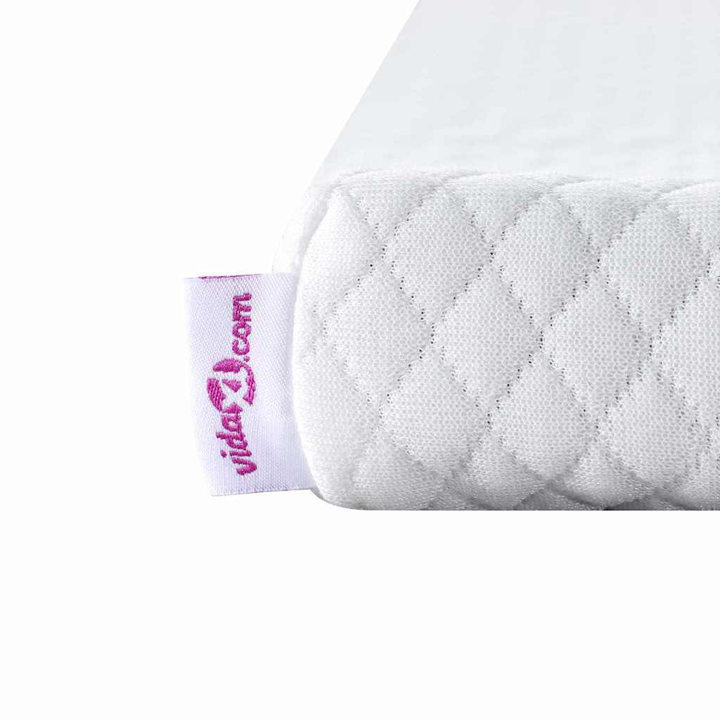 Στρώμα επικάλυψης Λευκό 80 x 200 cm Υφασμα Jacquard
