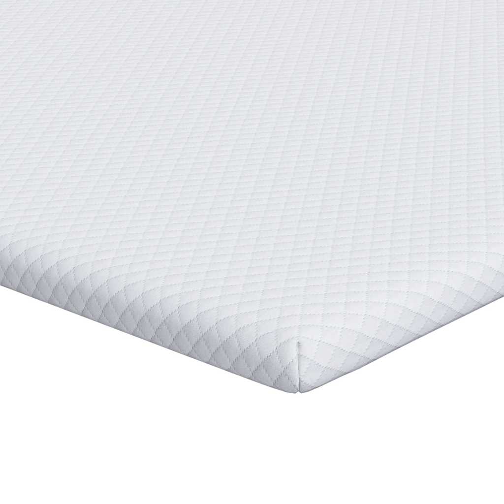 Στρώμα επικάλυψης Λευκό 80 x 200 cm Υφασμα Jacquard