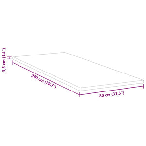 Στρώμα μνήμης 80 x 200 cm Thick Μαλακό Ύφασμα-100% πολυέστερ