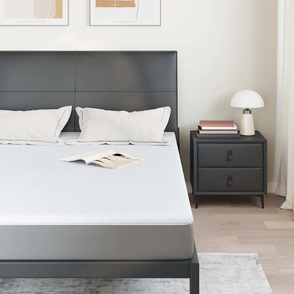 Στρώμα επικάλυψης Λευκό 140 x 190 cm Υφασμα Jacquard