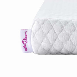 Στρώμα μνήμης 140 x 200 cm Thick Μαλακό Ύφασμα-100% πολυέστερ
