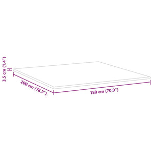 Στρώμα μνήμης 180 x 200 cm Thick Μαλακό Ύφασμα-100% πολυέστερ