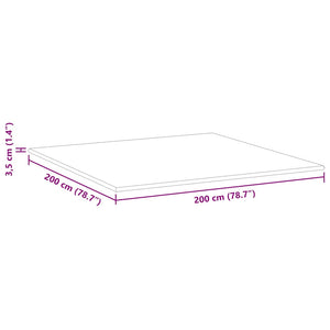 Στρώμα μνήμης 200 x 200 cm Thick Μαλακό Ύφασμα-100% πολυέστερ