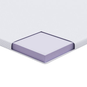 Στρώμα μνήμης 80 x 200 cm Thick Μαλακό Ύφασμα-100% πολυέστερ