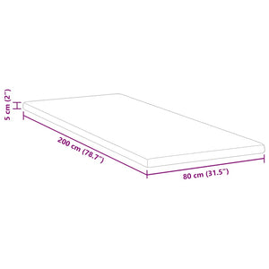 Στρώμα μνήμης 80 x 200 cm Thick Μαλακό Ύφασμα-100% πολυέστερ