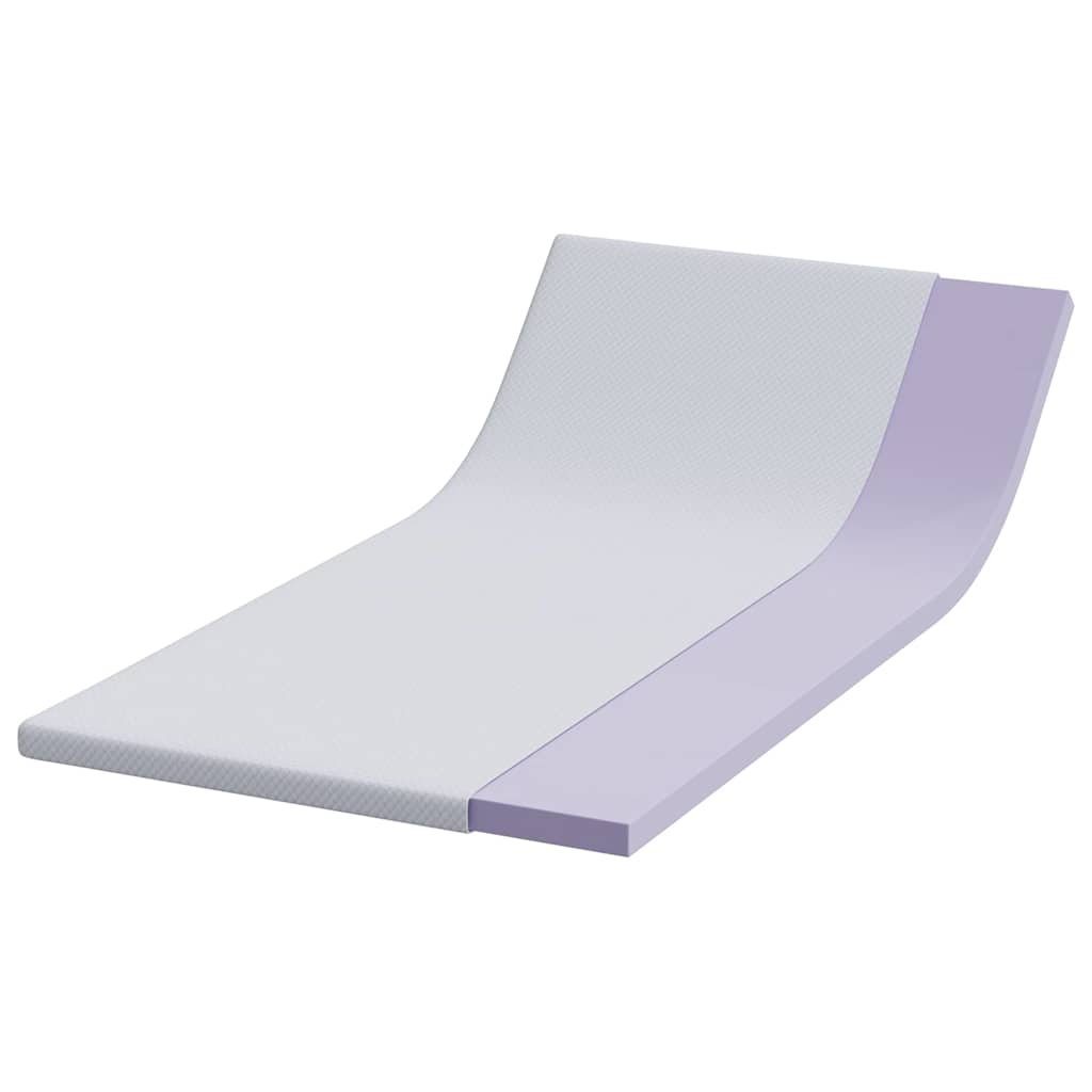 Στρώμα επικάλυψης Λευκό 120 x 200 cm Υφασμα Jacquard