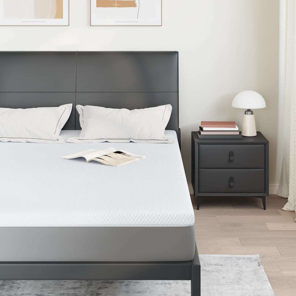 Στρώμα επικάλυψης Λευκό 140 x 190 cm Υφασμα Jacquard