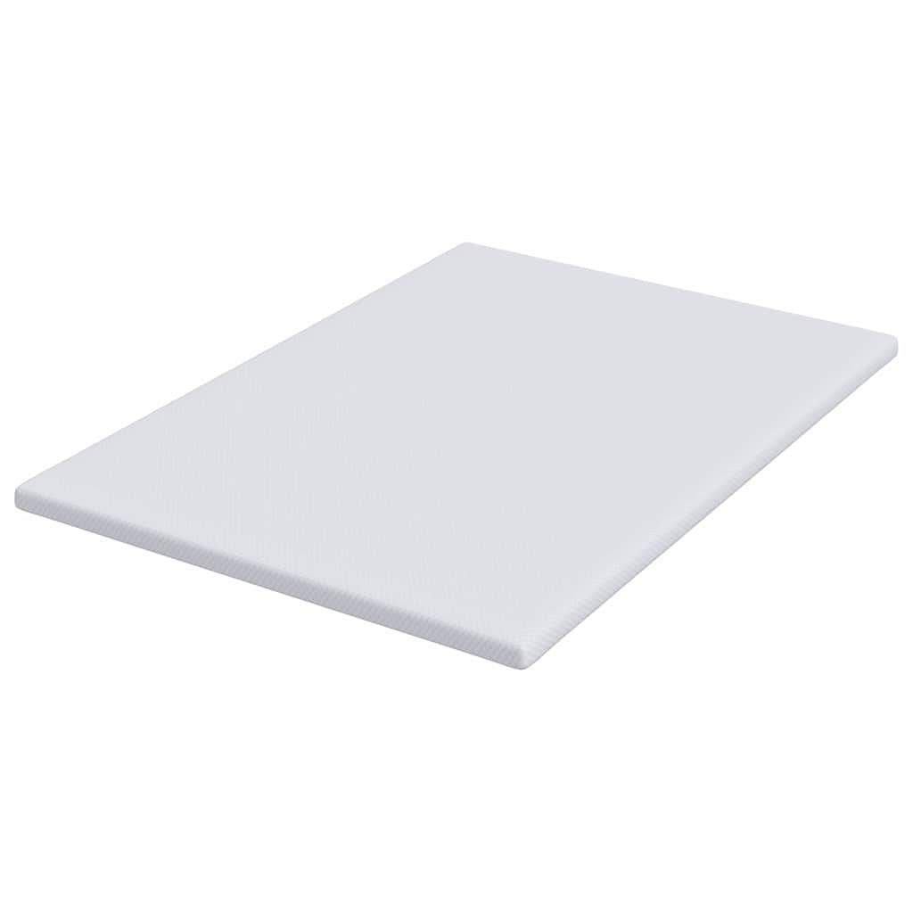 Στρώμα επικάλυψης Λευκό 160 x 200 cm Υφασμα Jacquard