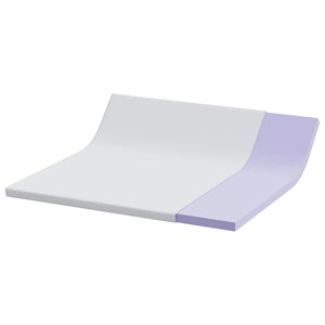 Στρώμα επικάλυψης Λευκό 200 x 200 x 5 εκ. Υφασμα Jacquard - Pakobazaar