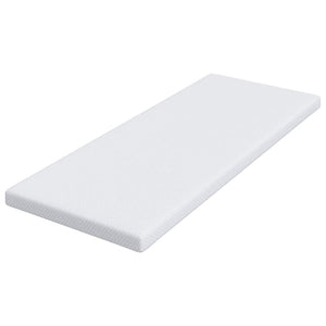 Στρώμα μνήμης 80 x 200 cm Thick Μαλακό Ύφασμα-100% πολυέστερ