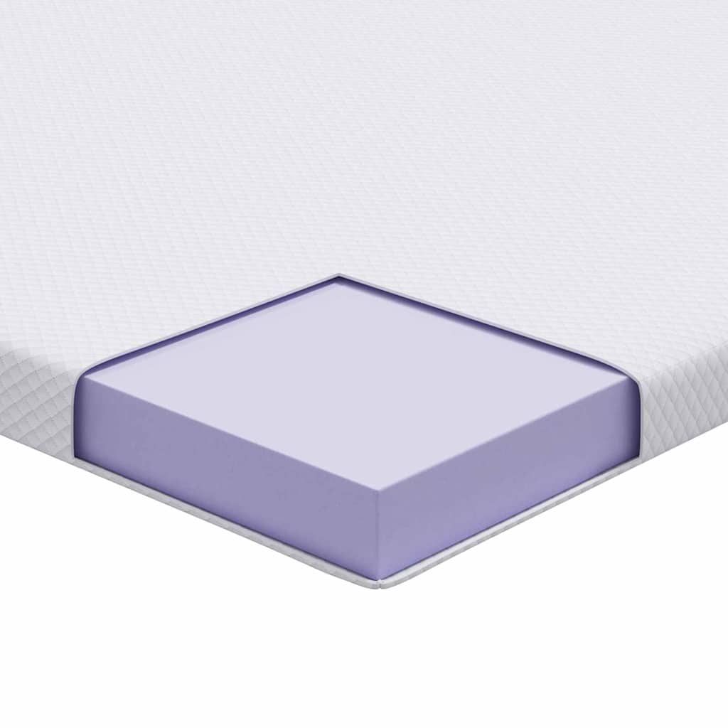 Στρώμα επικάλυψης Λευκό 90 x 200 cm Υφασμα Jacquard