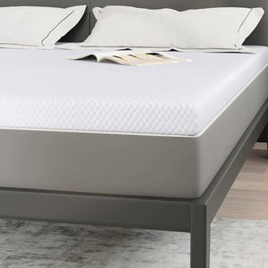 Στρώμα μνήμης 200 x 200 cm Thick Μαλακό Ύφασμα-100% πολυέστερ
