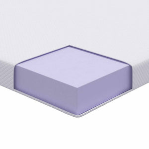 Στρώμα μνήμης 80 x 200 cm Thick Μαλακό Ύφασμα-100% πολυέστερ