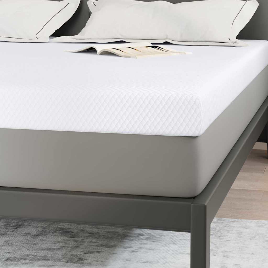 Στρώμα επικάλυψης Λευκό 200 x 200 cm Υφασμα Jacquard