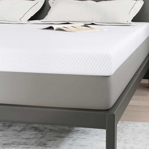 Στρώμα μνήμης 200 x 200 cm Thick Μαλακό Ύφασμα-100% πολυέστερ
